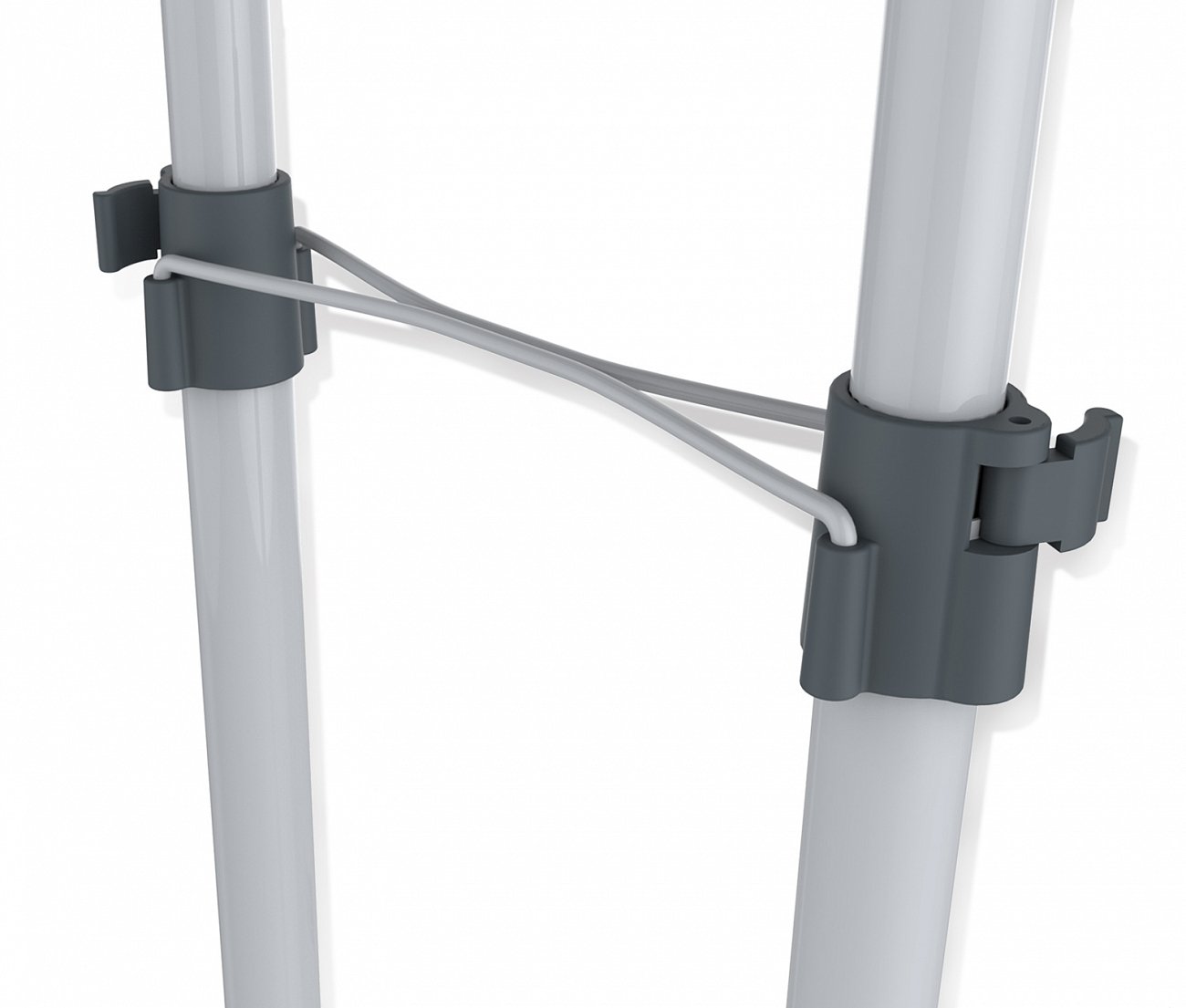 Вешалка гардеробная Standart на колесиках SHEFFILTON ДИЗАЙНЕРСКИЕ 015547 Серый  - Вид №2