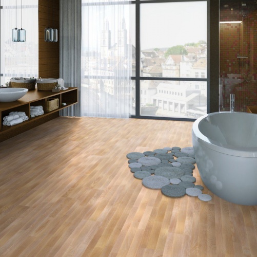 Паркетная доска Tarkett Ясень тирамису браш  DG 3100200027 - Вид №14