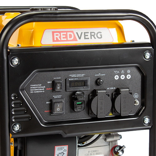 Электрогенератор   бензиновый RedVerg RD-IG3800H-O 9176607 STDN-0046510 - Вид №5