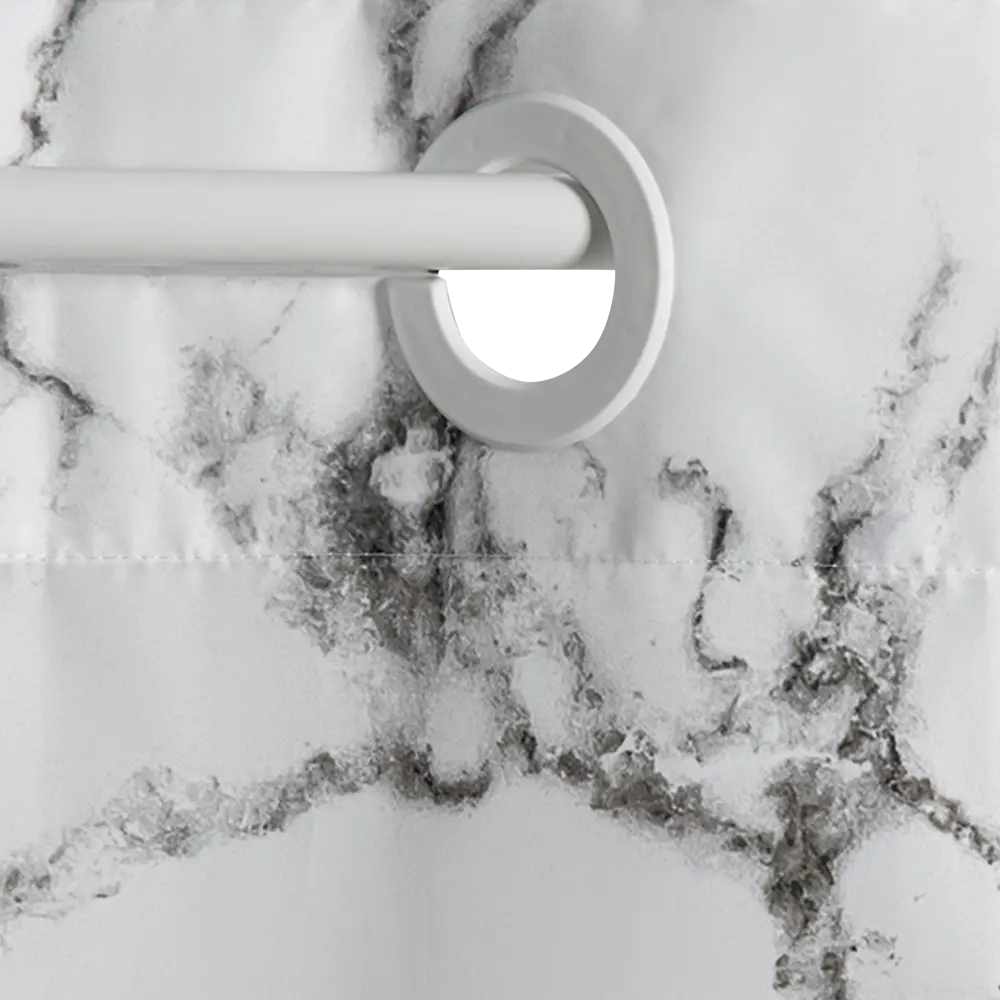 Шторка для ванной VIDAGE Агатти с мраморным узором 180×200 см 85122782 STLM-0979740 - Вид №3