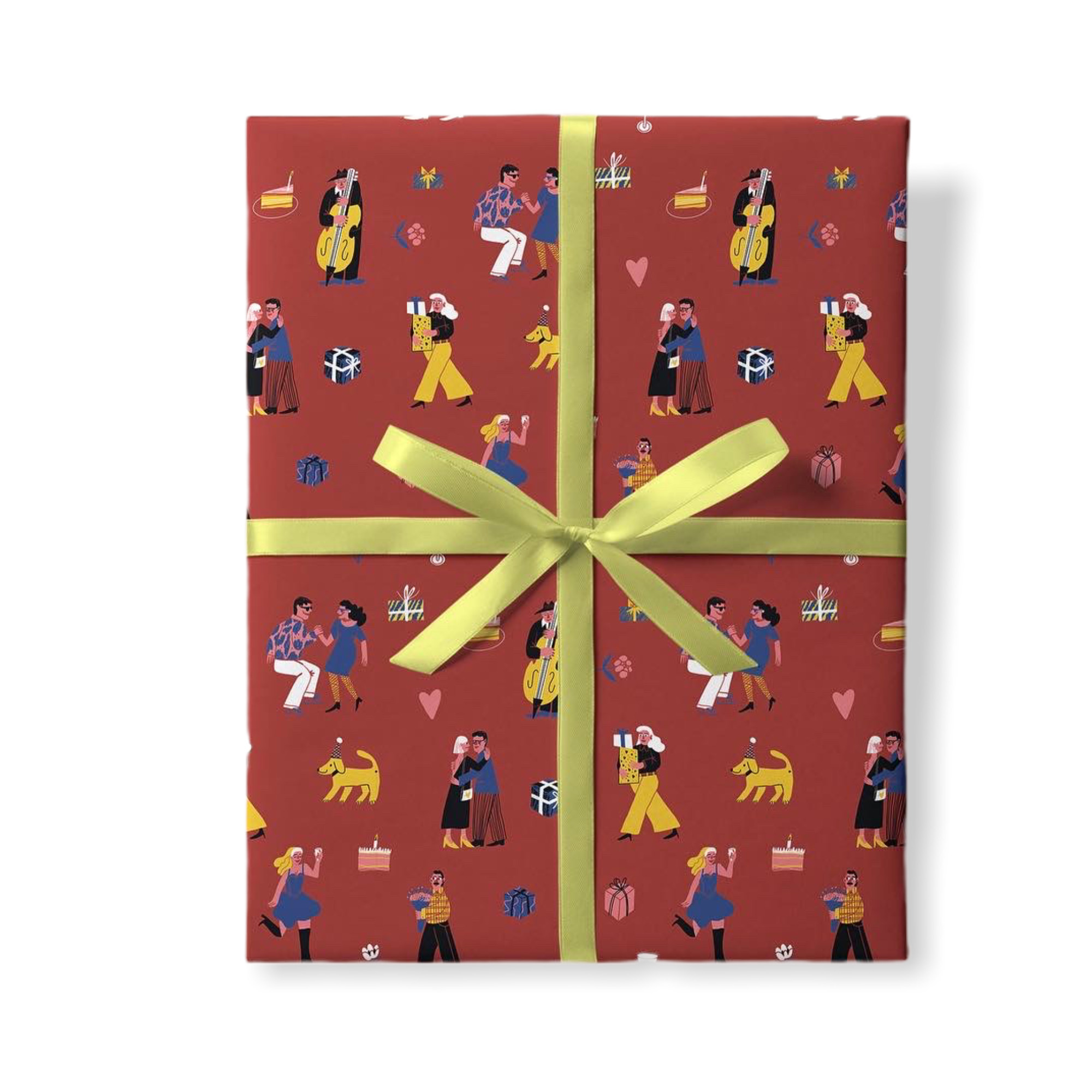 565975 Упаковочная бумага «Вечеринка» 100 х 70 см, 100 г/м2 Santreyd 