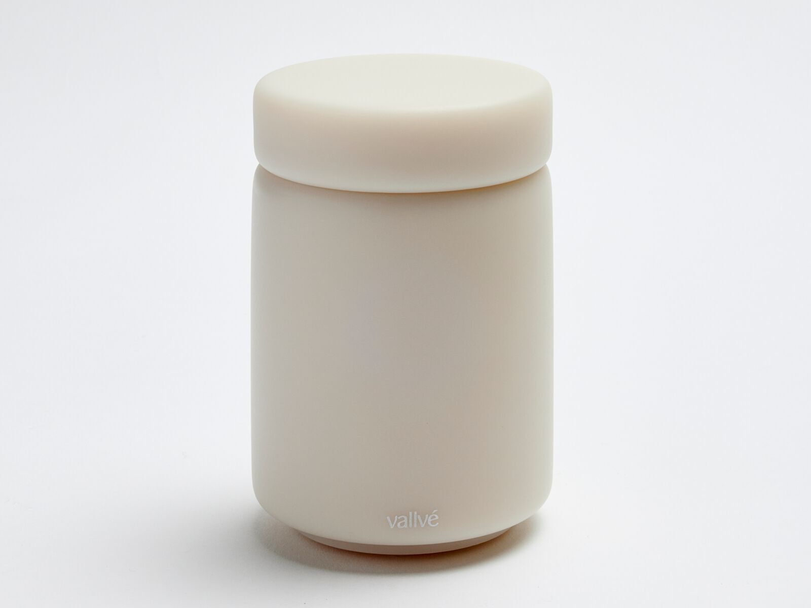 Держатель для хлопковых палочек из смолы с крышкой Vallvé LUNA ARCH-00126859