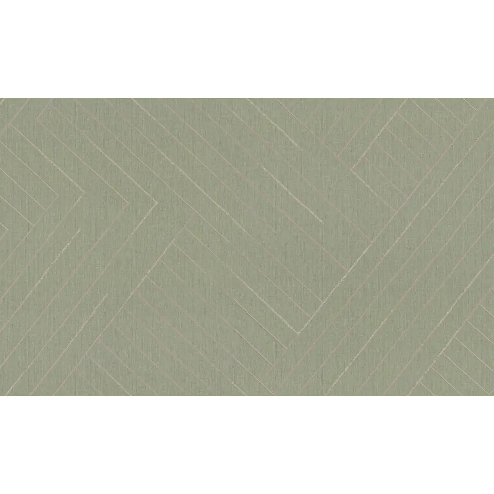 Флизелиновые обои Vog Collection Leo зеленые с полосами 1.06 м 89418753 STLM-1575234 - Вид №1