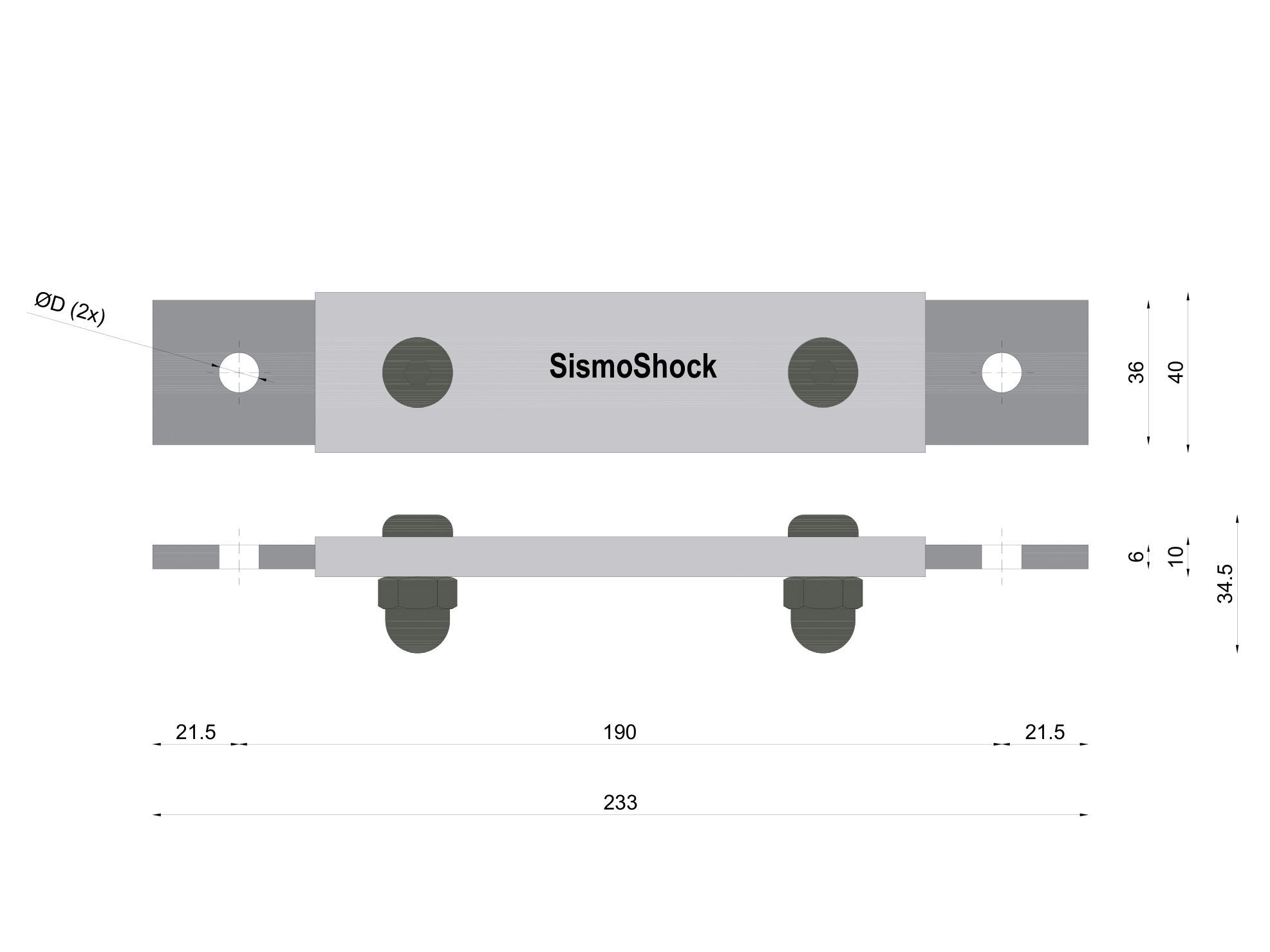 Сейсмостойкое устройство Sismocell SISMOSHOCK ARCH-00111769 - Вид №2