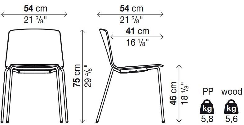 Kristalia Штабелируемый стул Rama sun-id-1505136 - Вид №14