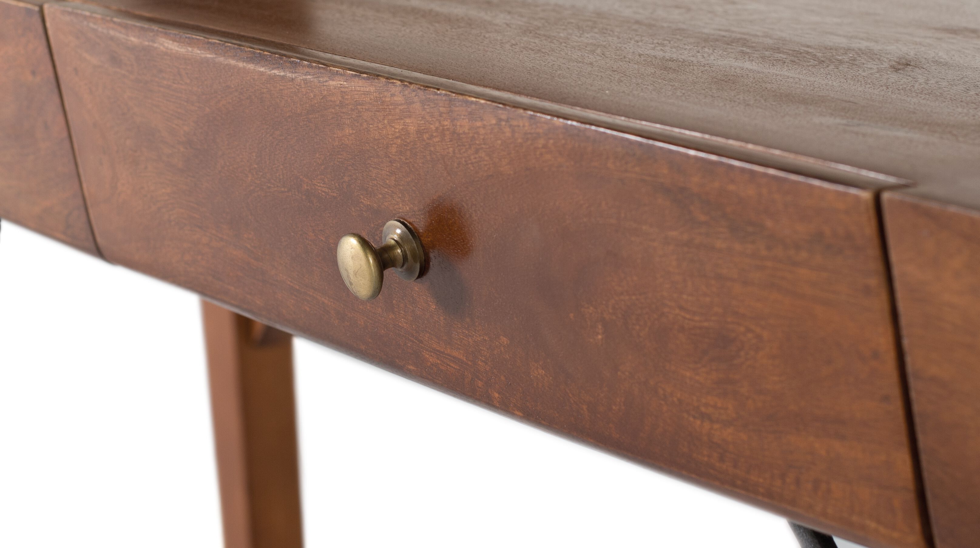 Письменный стол из манго с ящиками Giner y Colomer 1704 ARCH-00033088 - Вид №4