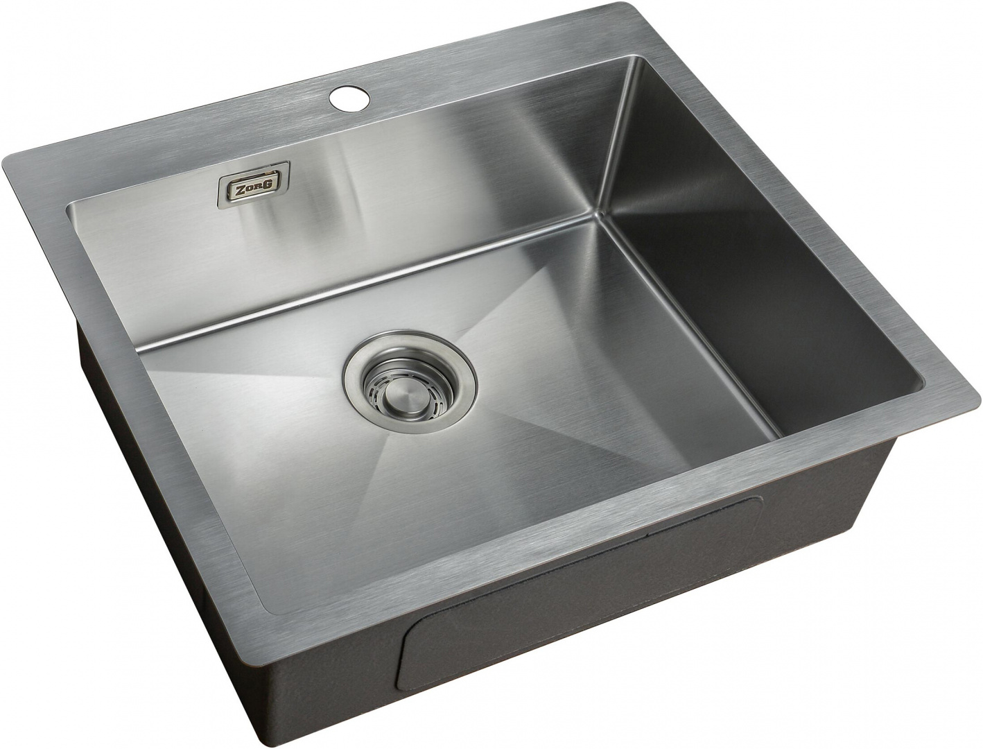Мойка кухонная ZorG Light ZL R 590510 из нержавеющей стали, сталь