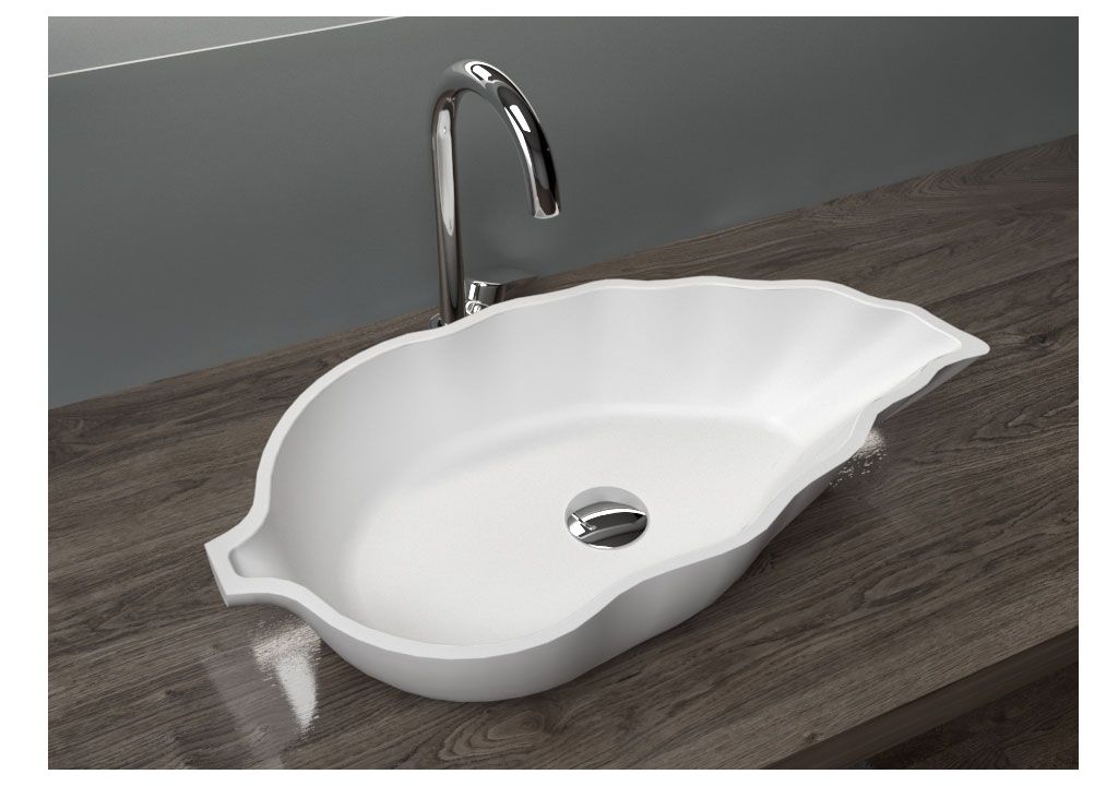 V44 Накладная раковина под столешницу  прямоугольная Aquanet  - Вид №2