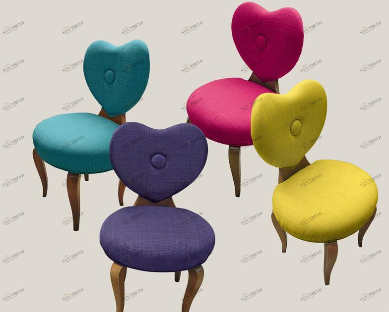 Bizzotto Стул из мягкой ткани sun-id-1487981