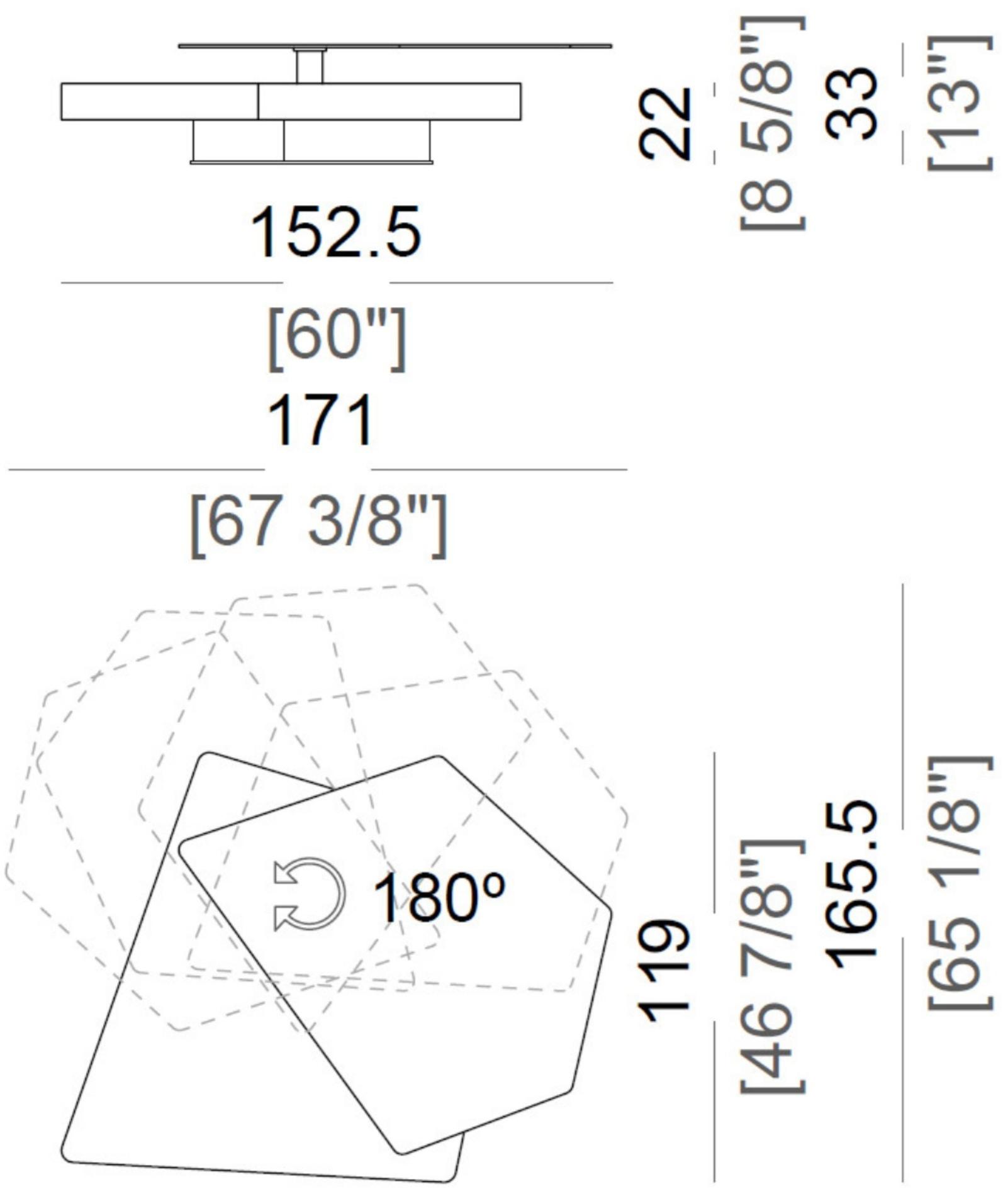 Arketipo Низкий стол из мрамора и стекла sun-id-1408434 - Вид №2