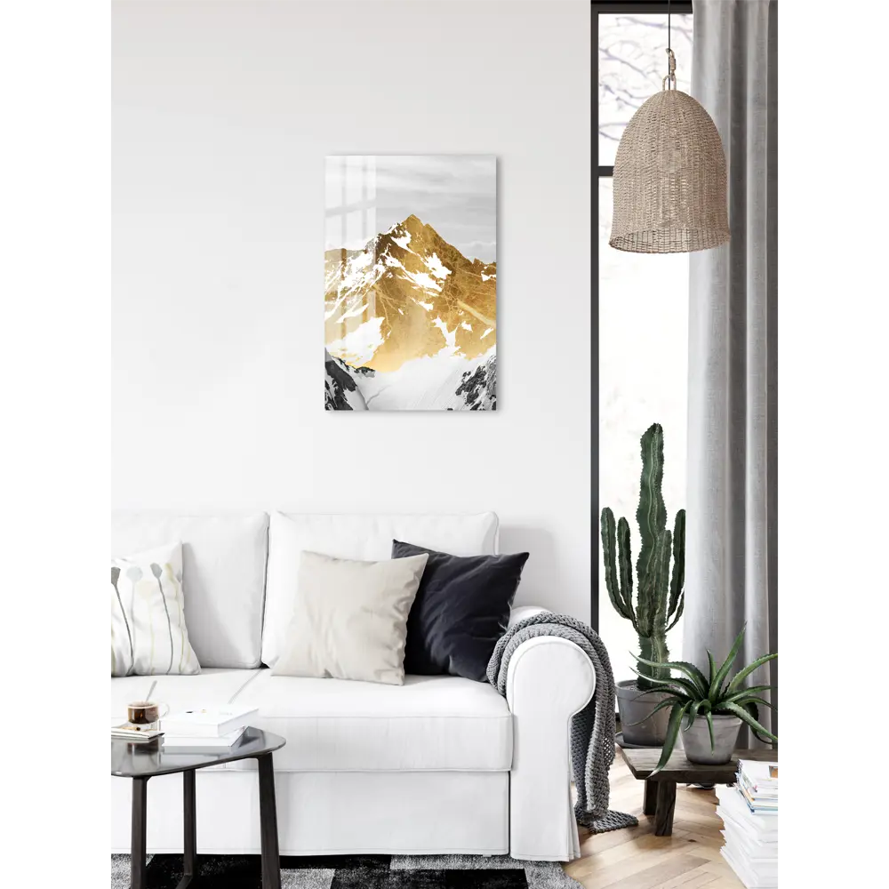 Картина на стекле «Золотая гора 2» 40x60 см 82977330 STLM-2030913 ARTABOSKO  - Вид №5
