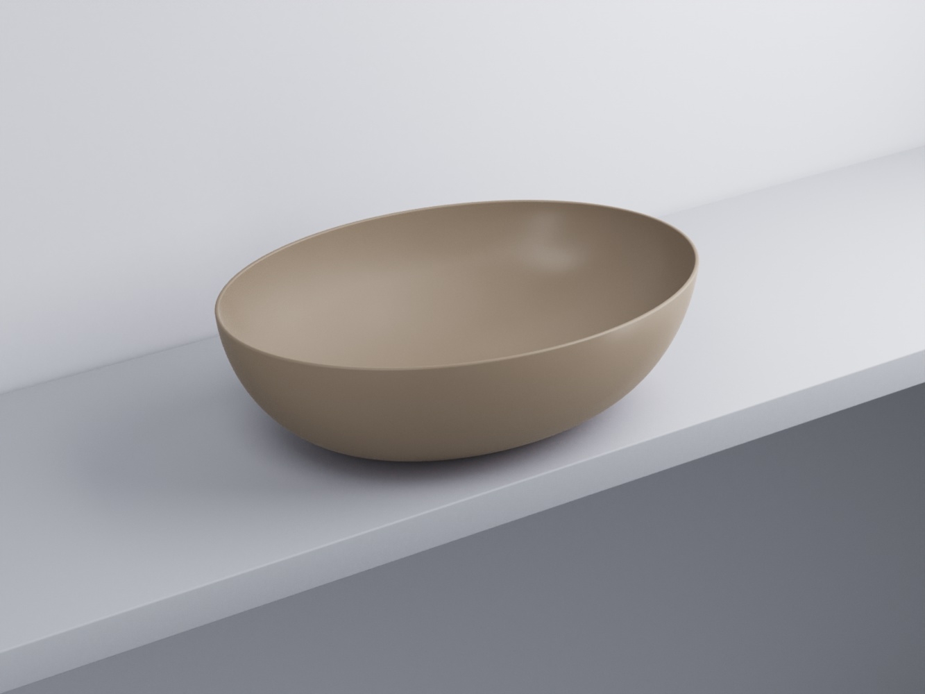 BAECO-AN Раковина овальный Eco 62 cielo Le Bacinelle Ceramica Cielo