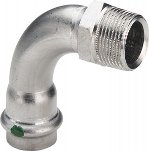 Viega Угольник переходной 90° Sanpress Inox 2314 (436957)