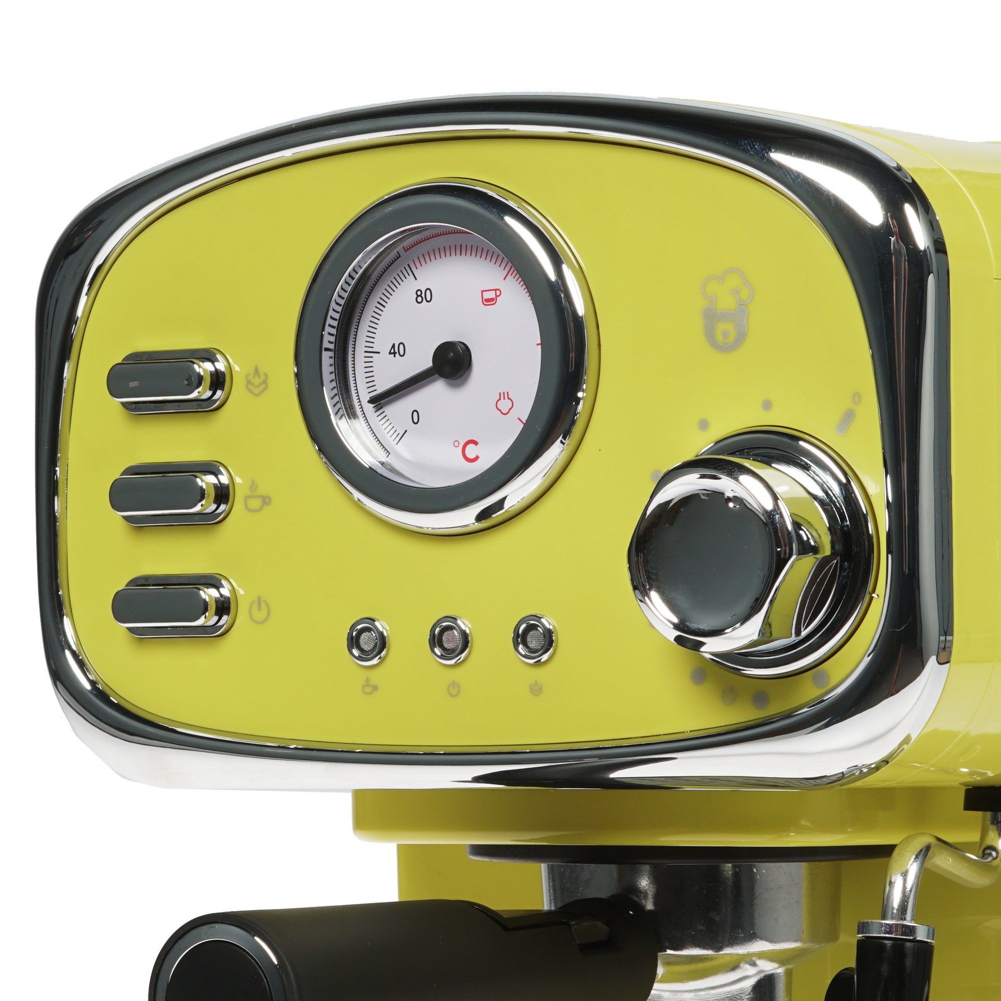 8121355 Кофеварка рожковая Oursson EM1505/GA зеленый STDN-0149639 - Вид №3