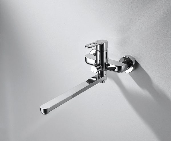 Смеситель для ванны излив 300 мм БЕЗ аксессуаров STREAM-D F637163C-01A bravat - Вид №1