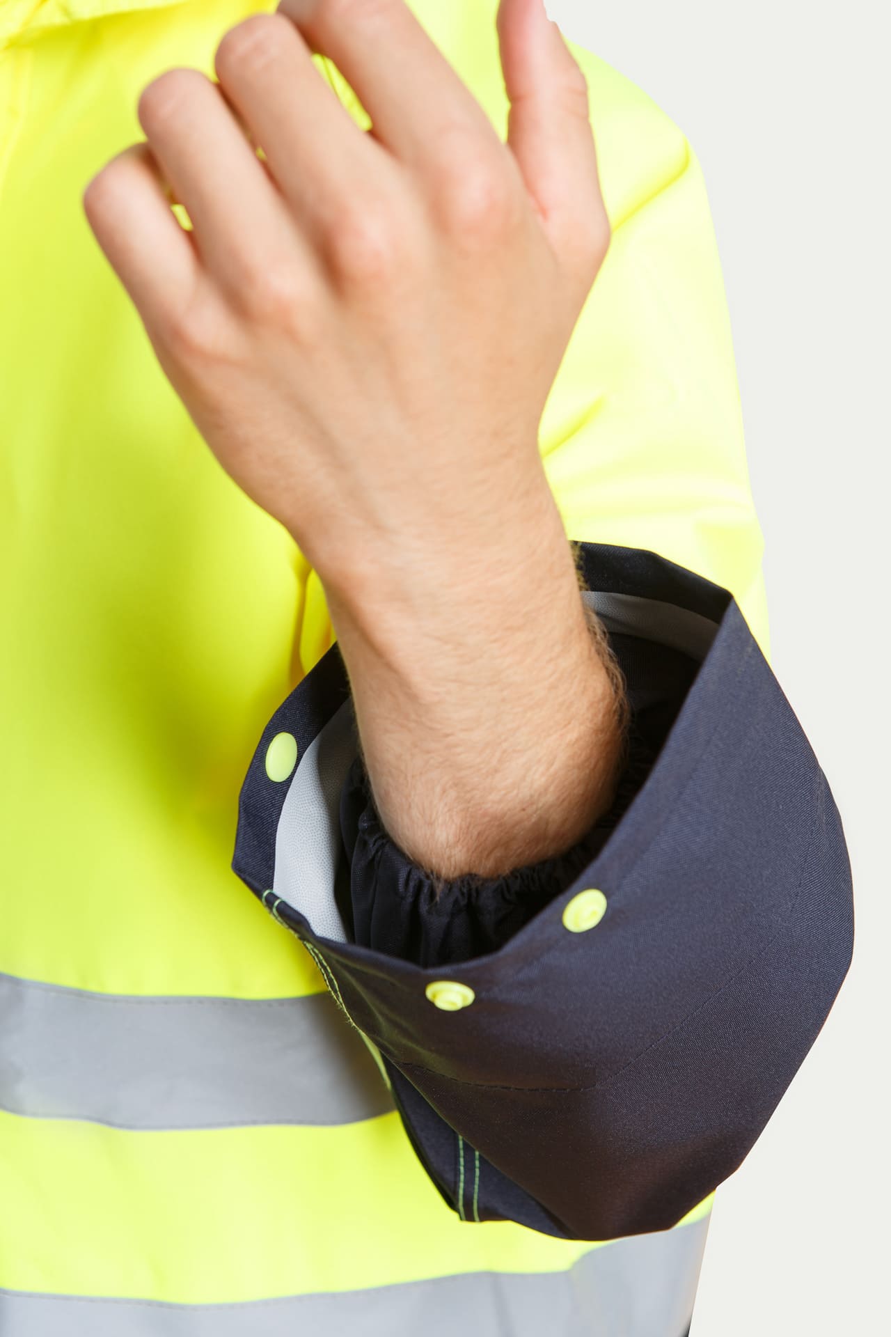 5040615 Плащ Альбатрос + УЦЕНКА лимонный темно-синий  Непромокаемая спецодежда  размер XXXL  - Вид №6