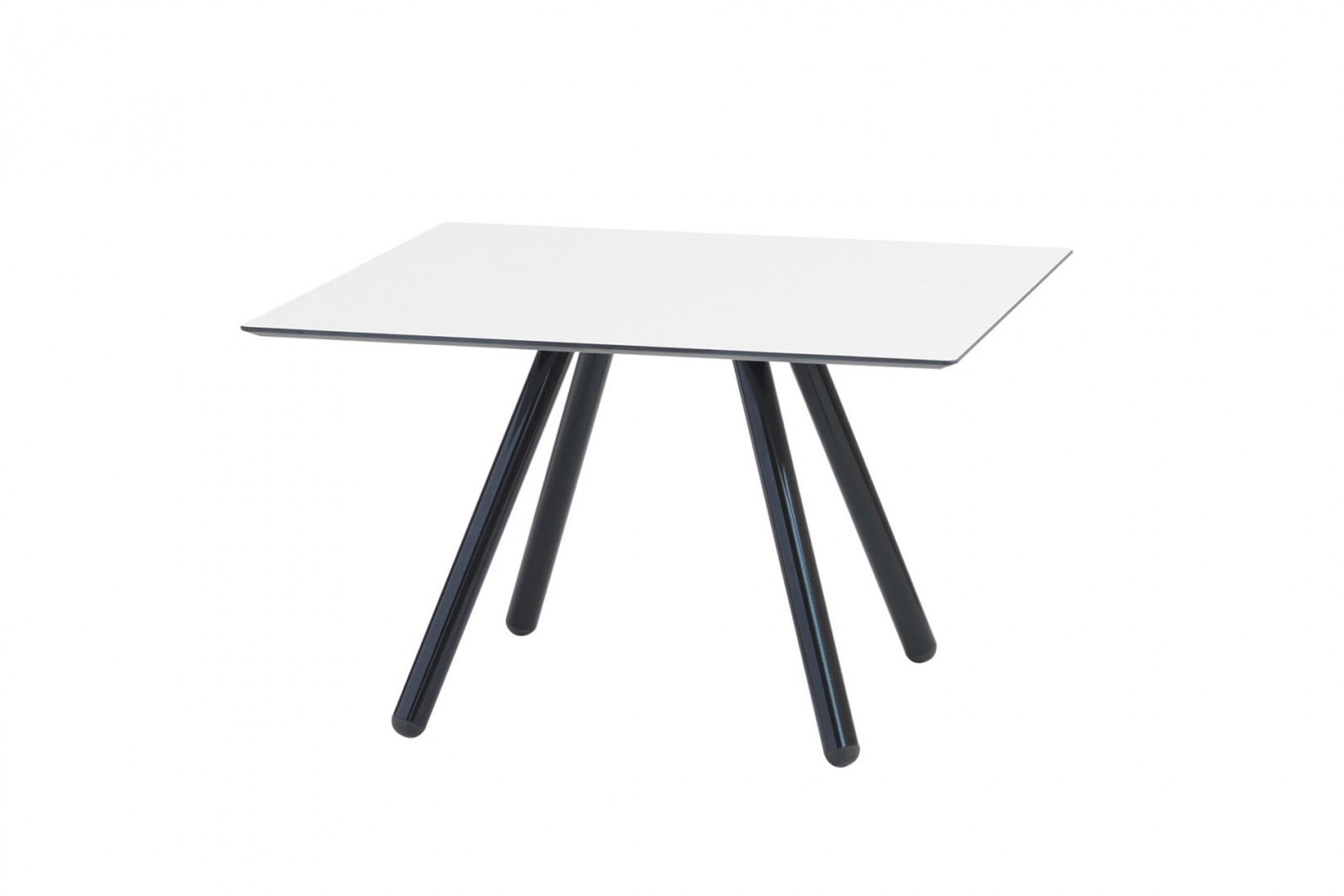 Jet 521Q Журнальный столик на 4 стальных ножках. Высота 35 см. Et al. Jet