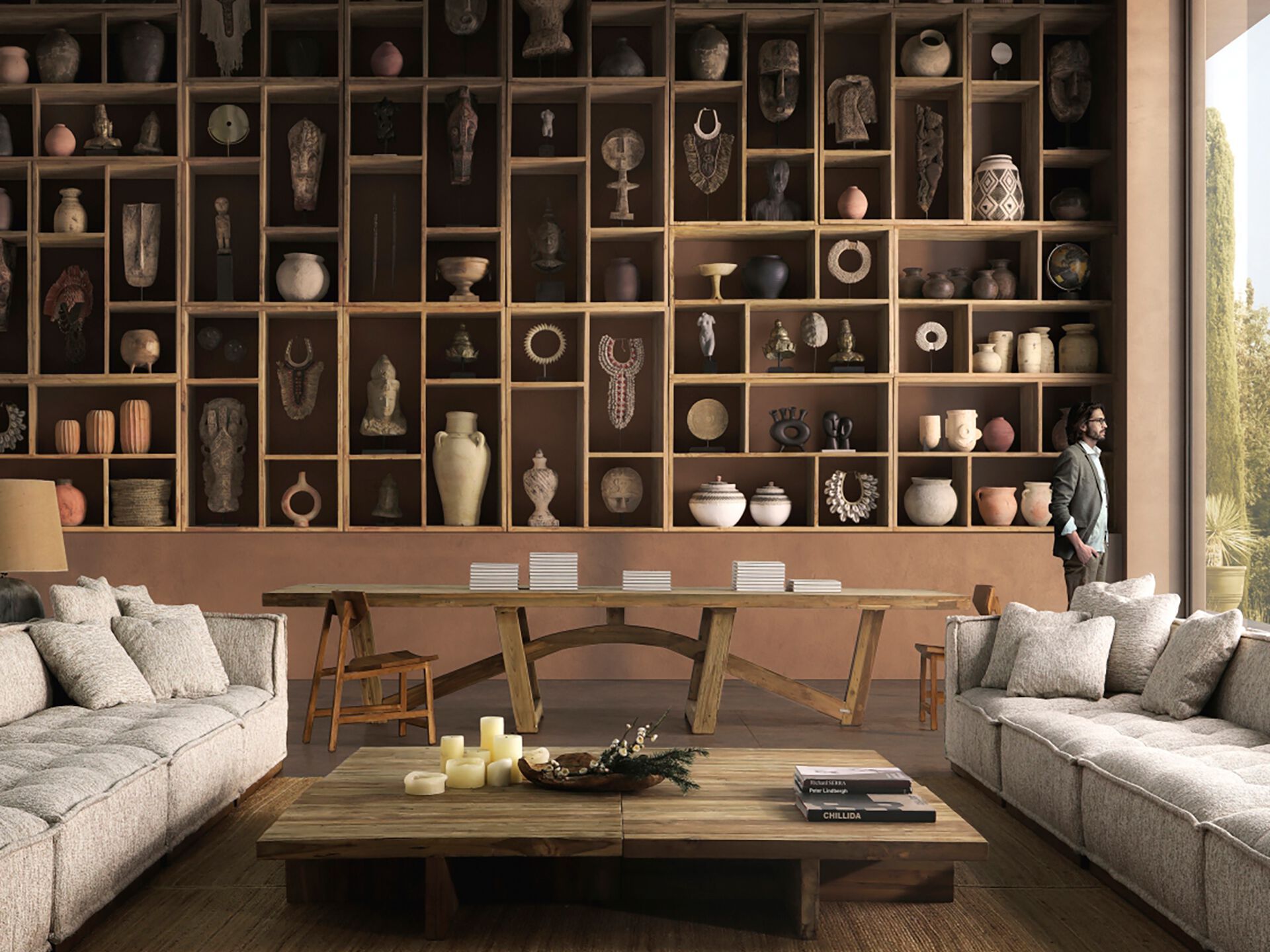 Прямоугольный стол из массива дерева Vical Home Nysted ARCH-00128558 - Вид №2