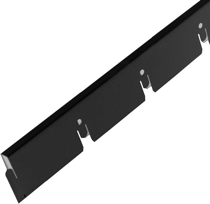 82151749 Рейка направляющая грильято 75x75x40 мм черный 0.6 м STLM-0020480 АЛБЕС