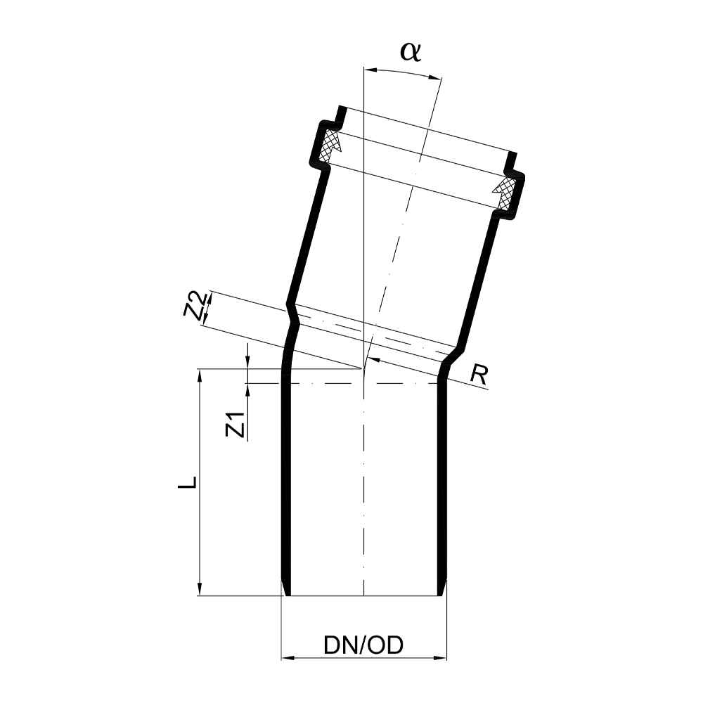 02100 Отводы Tece  - Вид №1