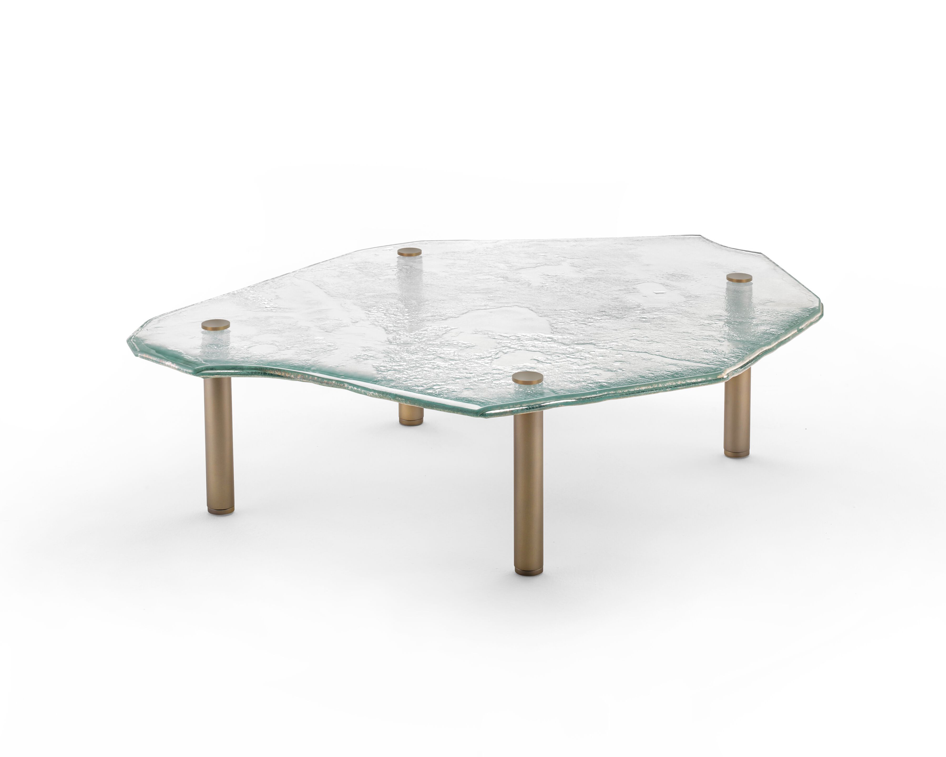 Низкий стеклянный журнальный столик ARTE VENEZIANA Melt ARCH-00064782 - Вид №3