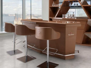 Tonino Lamborghini Casa Кожаная барная стойка Long beach