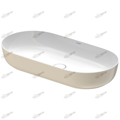 0379800000 Накладная раковина на столешницу  овальная Duravit Luv