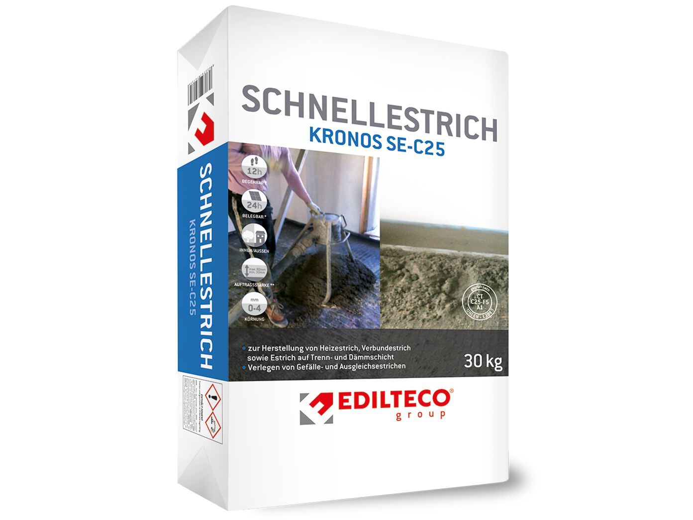 Предварительно смешанный для теплоизоляционной стяжки EDILTECO Group Isolcap ARCH-00077219 - Вид №1