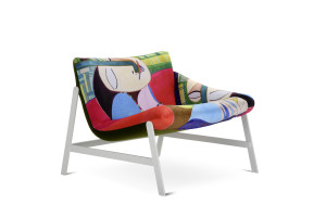 Кресло с одним подлокотником