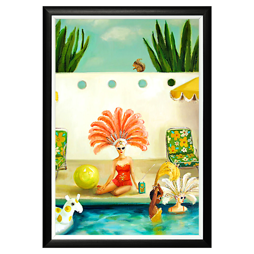 828199901_1818 Арт-постер "Королева пляжа" Object Desire 