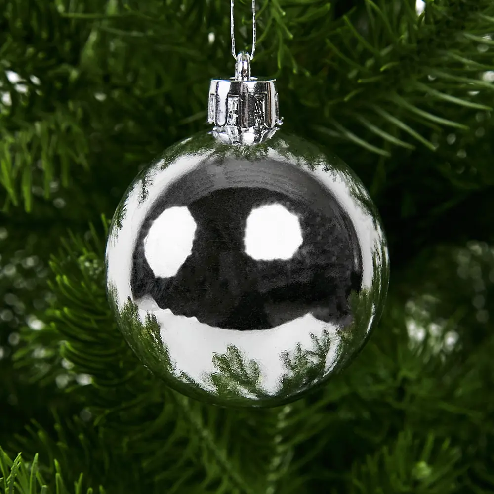 87036340 Набор новогодних шаров Christmas ø5-6 см цвет белый 25 шт. STLM-0956985 Santreyd  - Вид №16