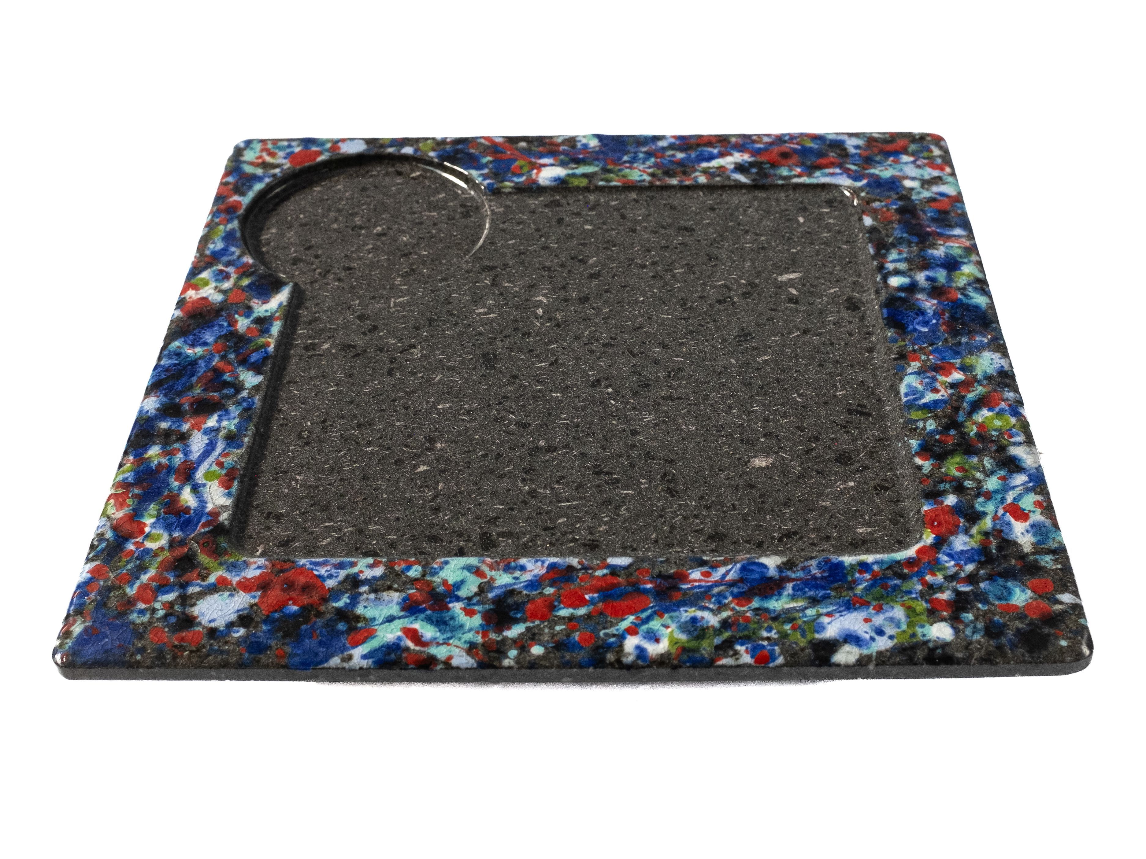 Блюдо из лавового камня Etnea Cuorelavico момент ARCH-00063763 - Вид №29