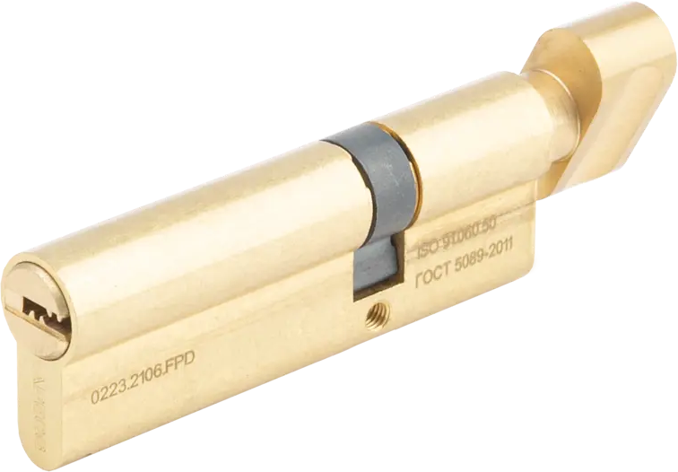 Цилиндр дверной APECS Pro с защитой от выбивания, 60x30 мм 85559782