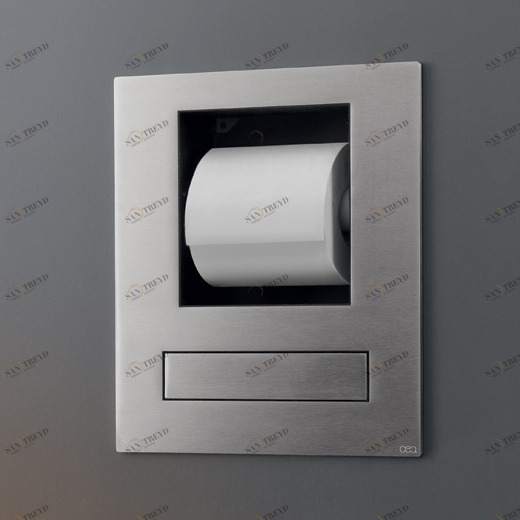 Складывающаяся струей воды для чистки туалета с открытием люка и давление держателя туалетной бумаги  PLA23 CEADESIGN 