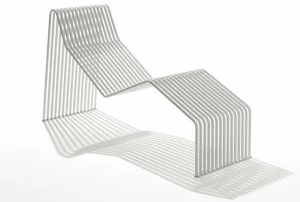 Urbantime Шезлонг из оцинкованной стали Zeroquindici.015