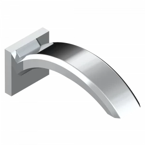 G79-22G Излив для ванны встраиваемый в стену - ГОЛИАФ Thg-paris Cubica Хромированный