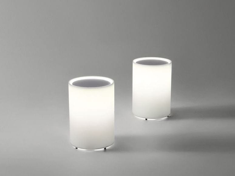 Поликарбонат флуоресцентный открытый настольная лампа Paola Lenti Lenta ARCH-00126044