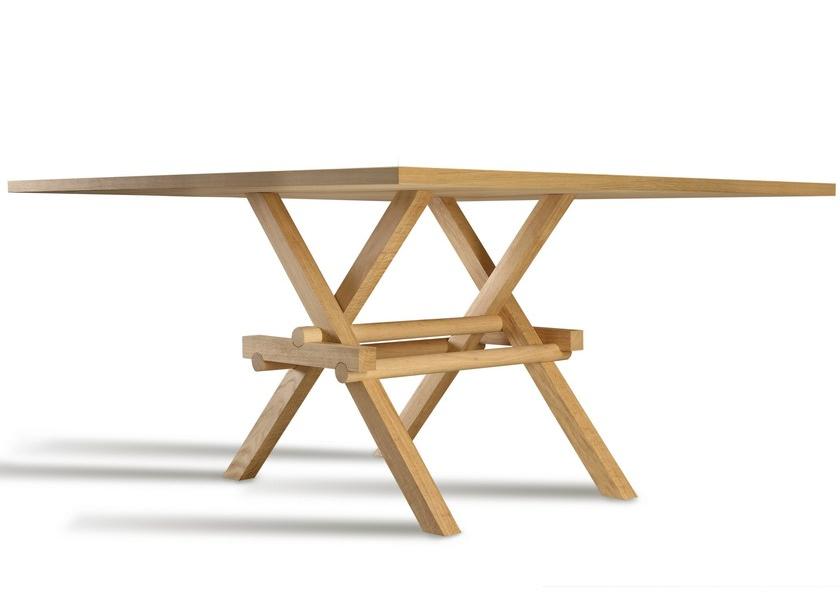 Morelato Квадратный стол из ясеня Contemporaneo 5701/f - Вид №1