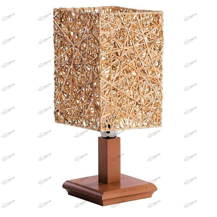 Настольная лампа Alfa Abaka Bez 16618 ALFA ИНТЕРЬЕРНЫЕ 194797 Бежевый 