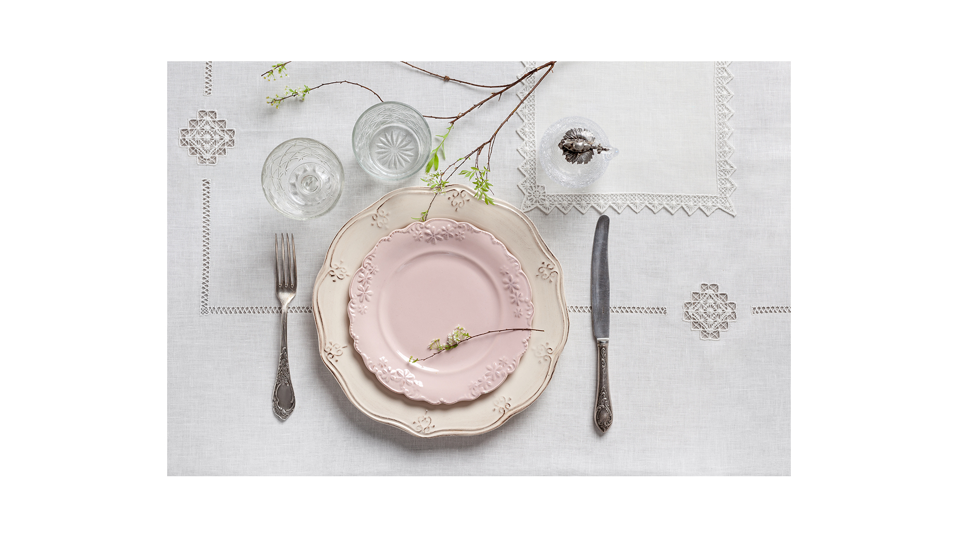 10616536 Крестецкая строчка Скатерть 150x150см Ткань  - Вид №2