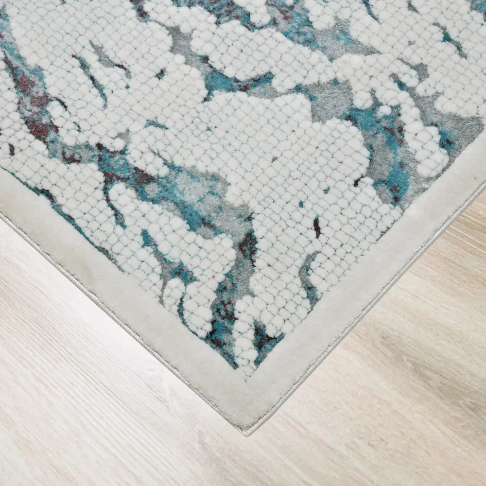 Ковер полиэстер Берлино 1907 L 200Х285 см цвет бирюзовый CTIM STLM-2172400 - Вид №2