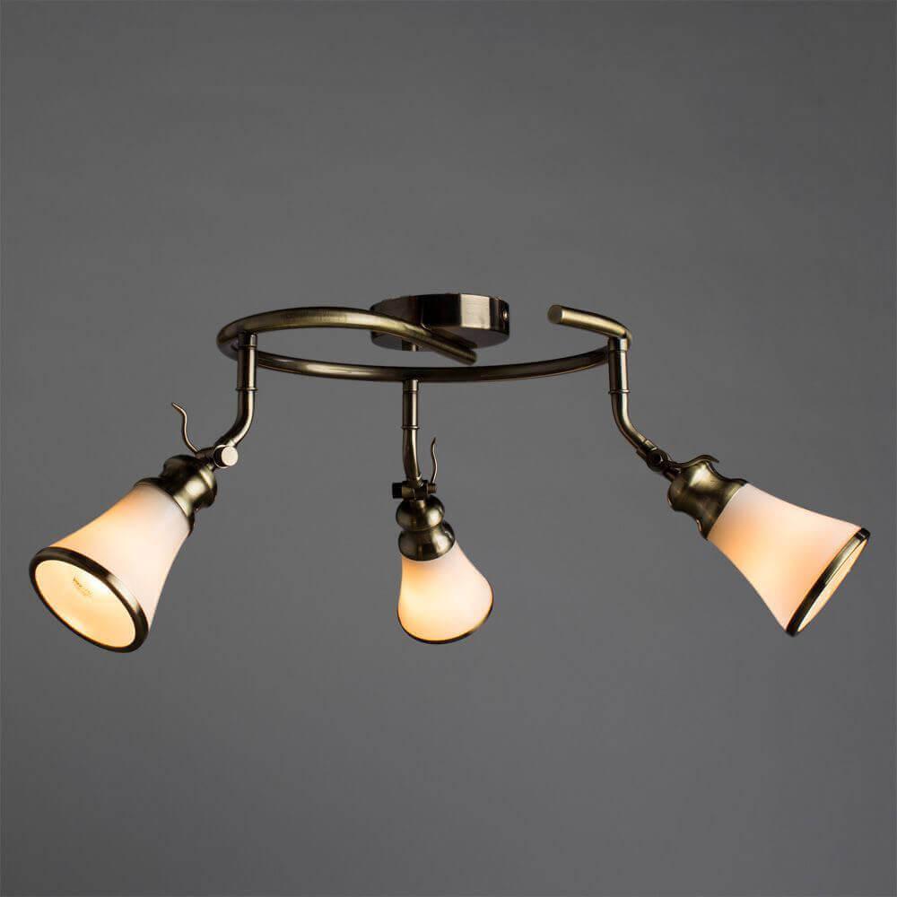 Спот потолочный белый Arte Lamp 81 3AB A9231PL-3AB ARTE LAMP 81 BRONZE 00-3924015 Белый  - Вид №2