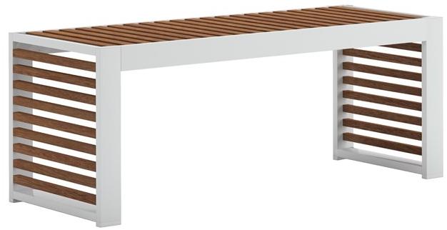 GANDIABLASCO Садовая скамейка из тика Dna teak sun-id-1462882 - Вид №1