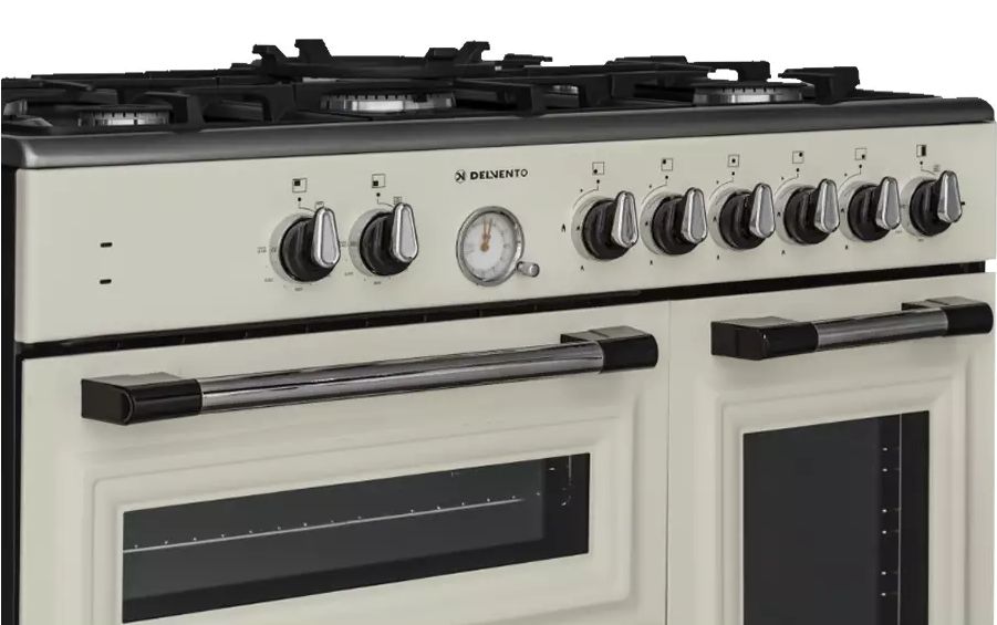 9057836 Комбинированная плита Delvento V96NR53001 бежевый STDN-0039831 - Вид №6