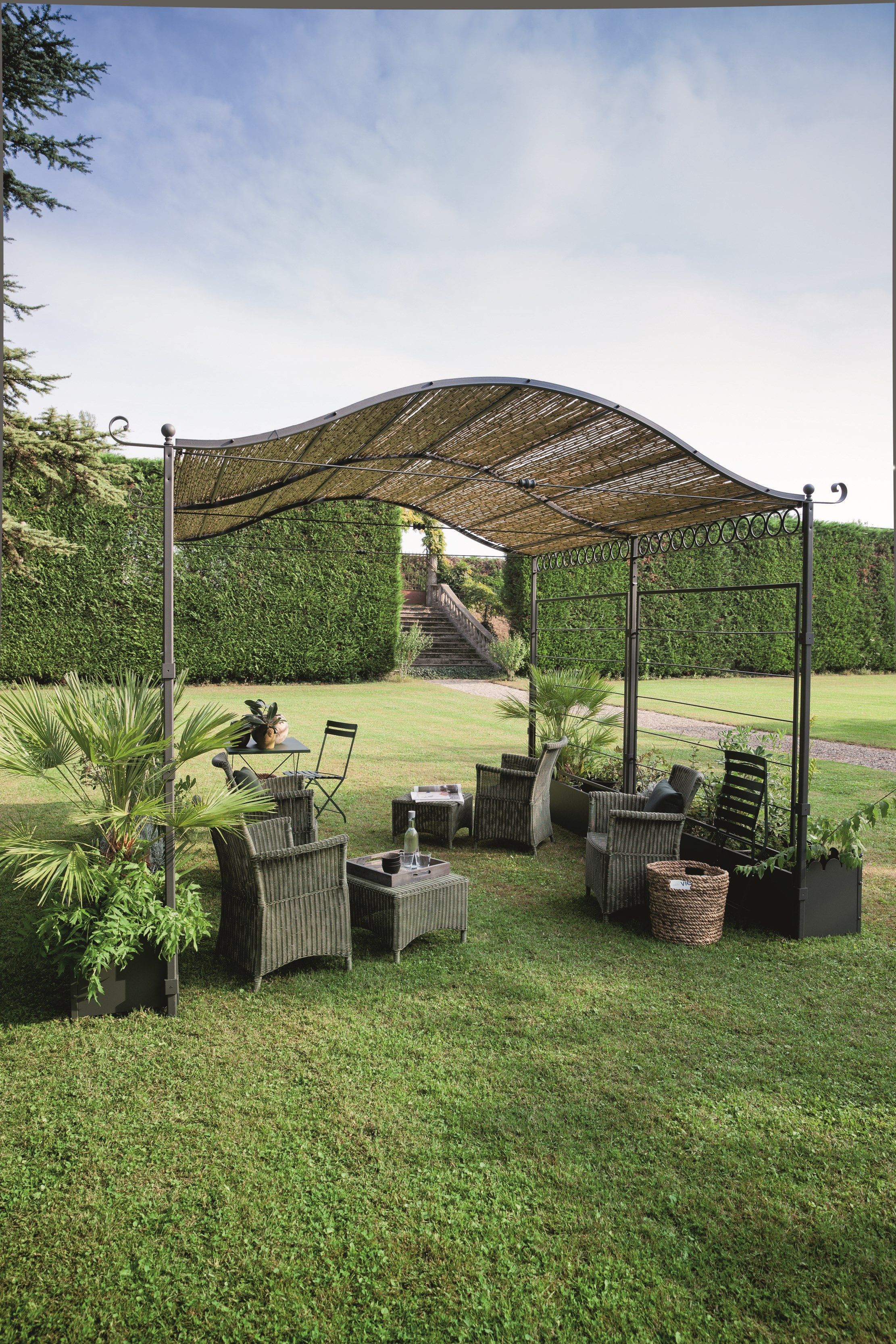 Самонесущая железная пергола Unopiù Solaire ARCH-00027413 - Вид №6