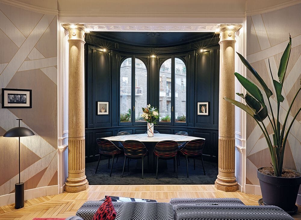 Нетканые обои с рисунком Jannelli&Volpi MISSONI HOME WALLCOVERINGS 5 ARCH-00142119 - Вид №1