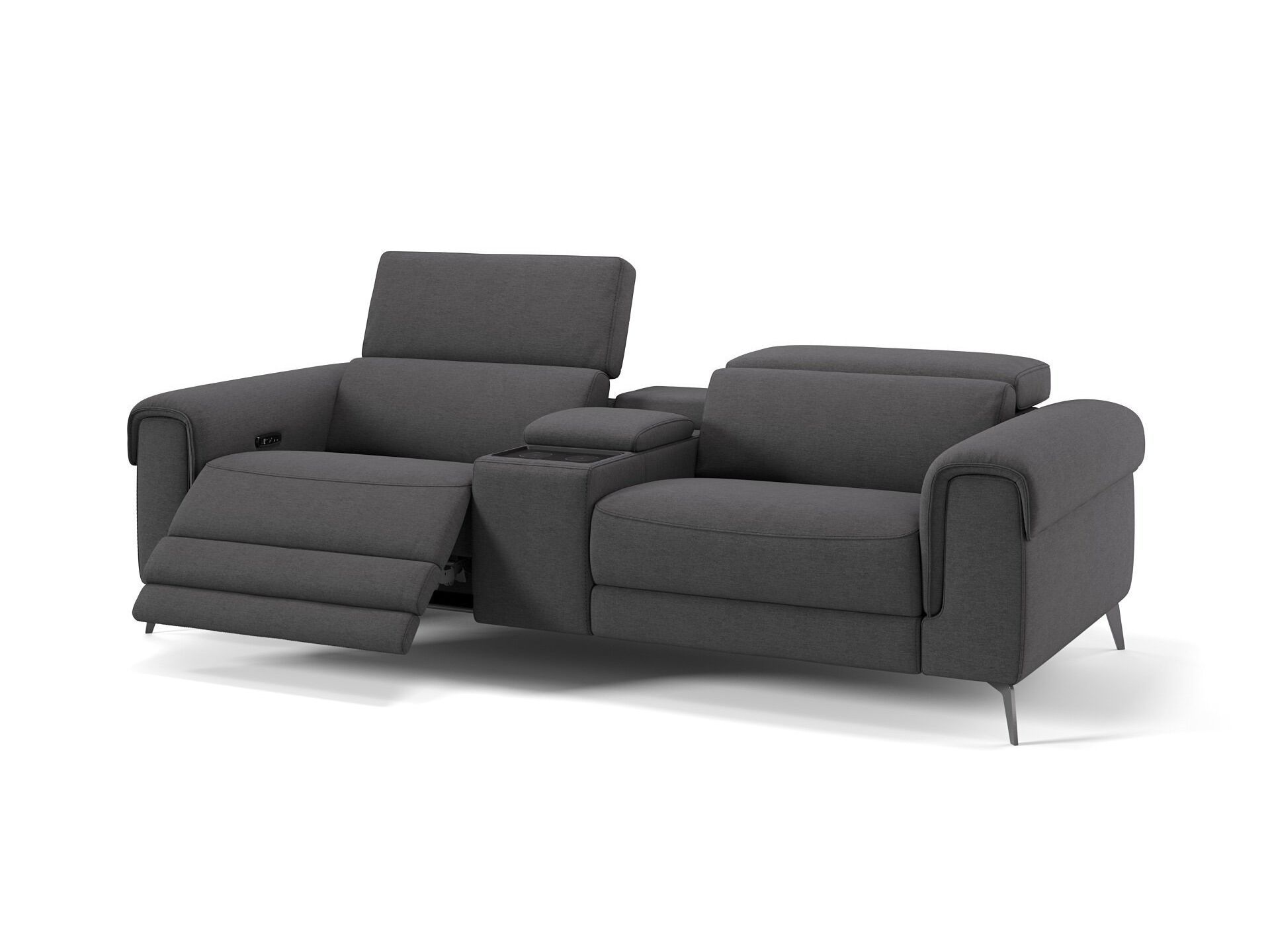 2 местный домашний кинотеатр ткань диван Sofanella Visso ARCH-00117113 - Вид №1