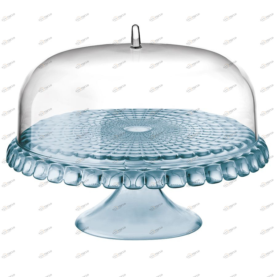 Тортовница Tiffany голубая Guzzini 19940081