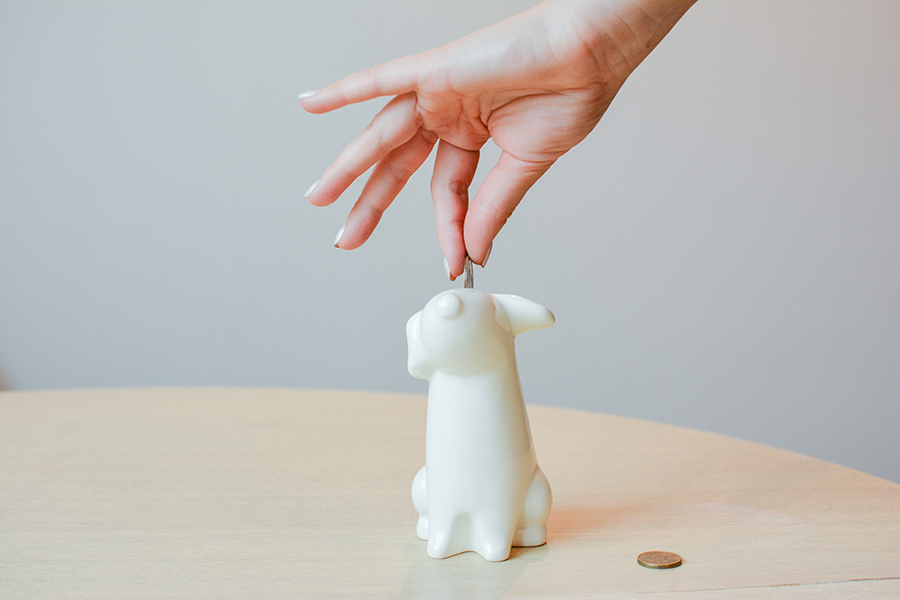 Ваза белая собачка "Бобик" ЭКОЧЕЛОВЕКИ - 00-3871311 Белый  - Вид №1