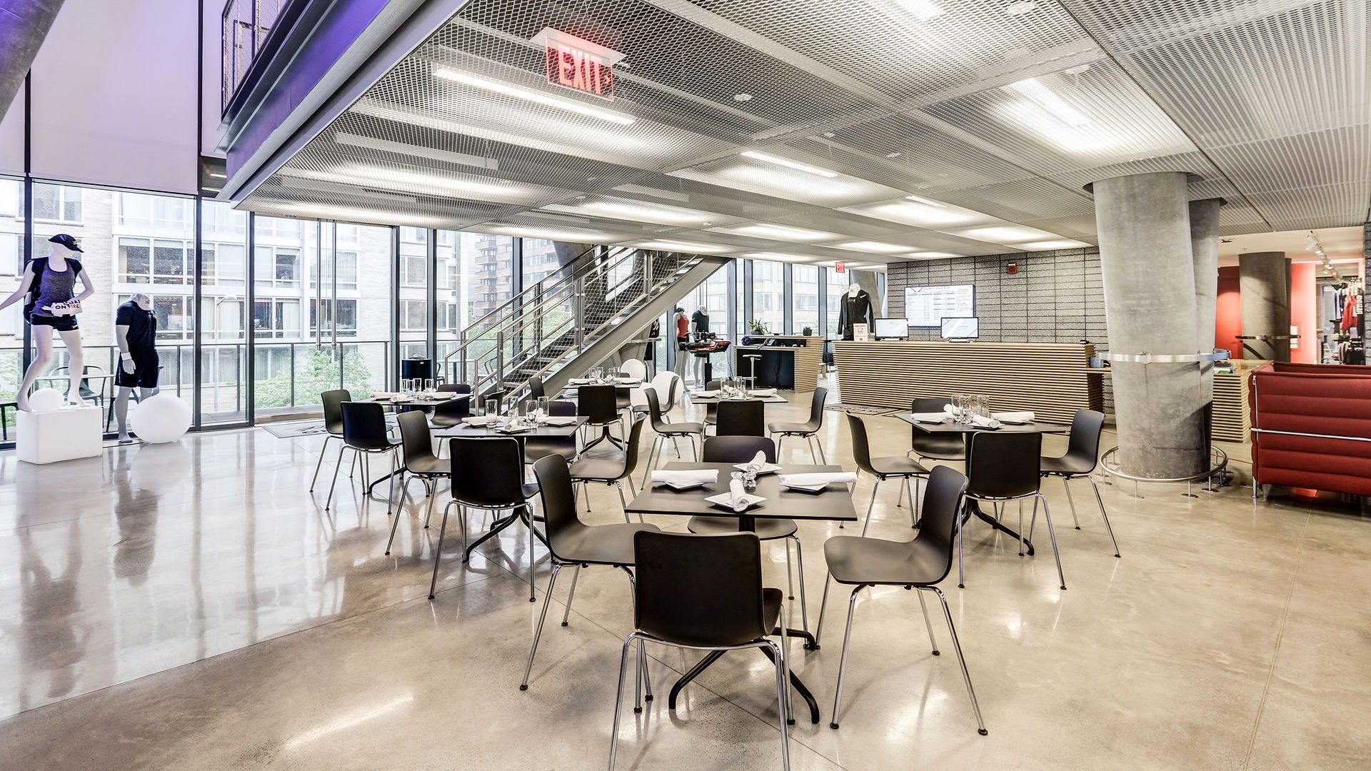 Квадратный стол со стальным основанием и деревянной столешницей VITRA Belleville Table ARCH-00073335 - Вид №4